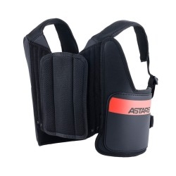 Alpinestars Bionic Rib Support volwassenen ZWART/ROOD