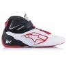 Alpinestars Tech-1 K v2 WIT/ZWART/ROOD