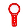 Sparco Sleepoog staal 80 mm. ROOD