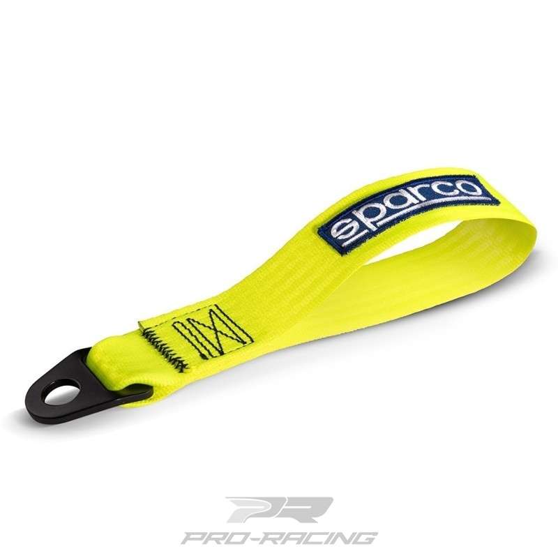 Sparco Sleeptouw vaste lengte GEEL