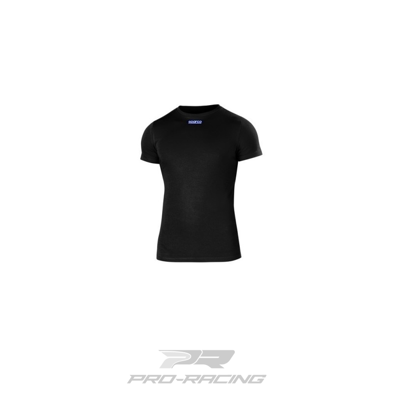 Sparco B-Rookie shirt korte mouwen ZWART