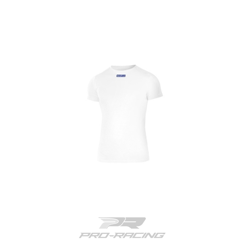 Sparco B-Rookie shirt korte mouwen WIT