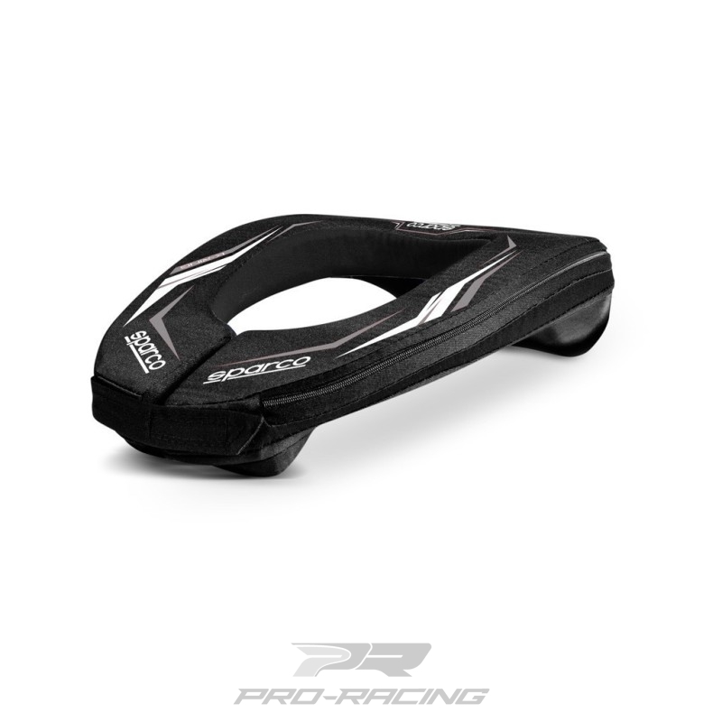 Sparco K-Ring nekband volwassenen ZWART/WIT
