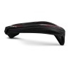 Sparco K-Ring nekband kinderen ZWART/ROOD