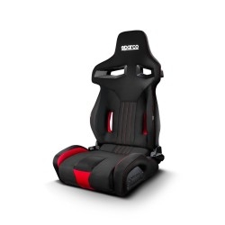 Sparco R333 ZWART/ROOD