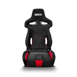 Sparco R333 ZWART/ROOD