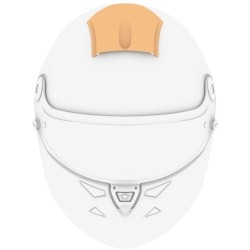 Schuberth luchthapper extra plat