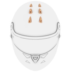 Schuberth luchthappers boven