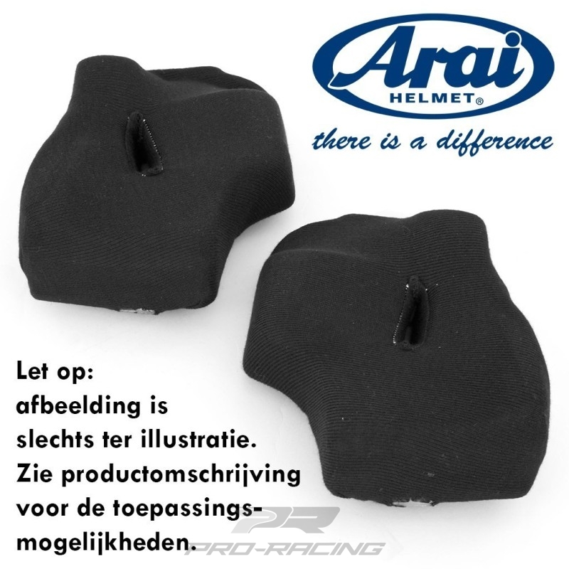 Arai GP-7 wangkussens div. diktes