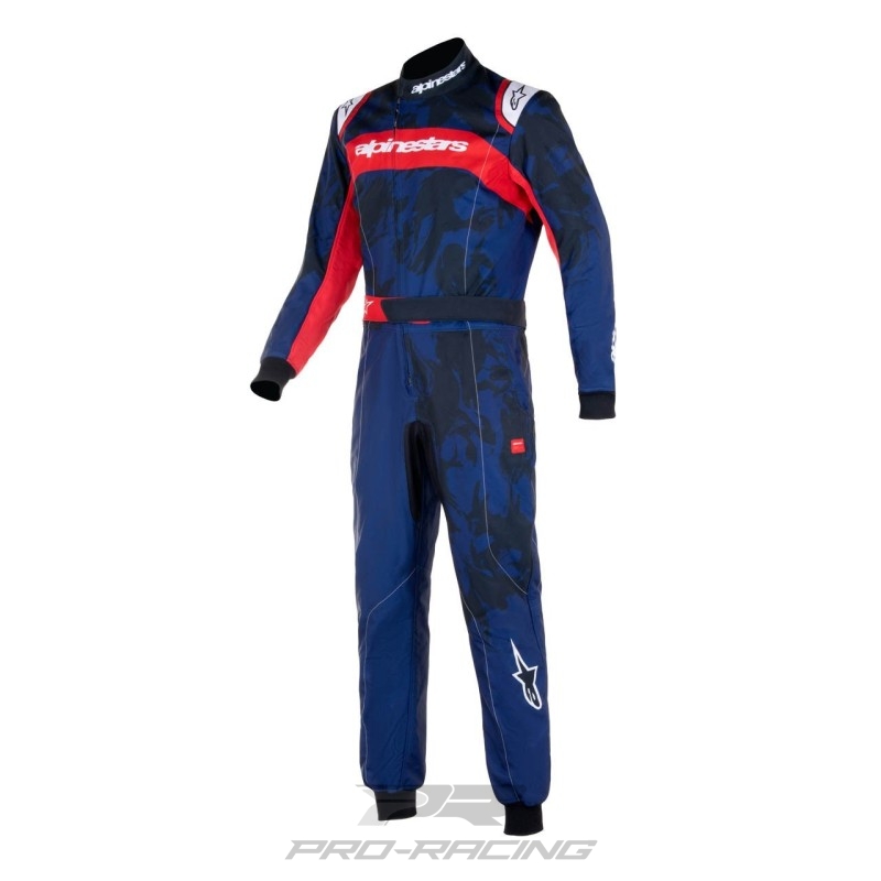 Alpinestars KMX-9 v2 Graphic 5 DONKERBLAUW/ROOD