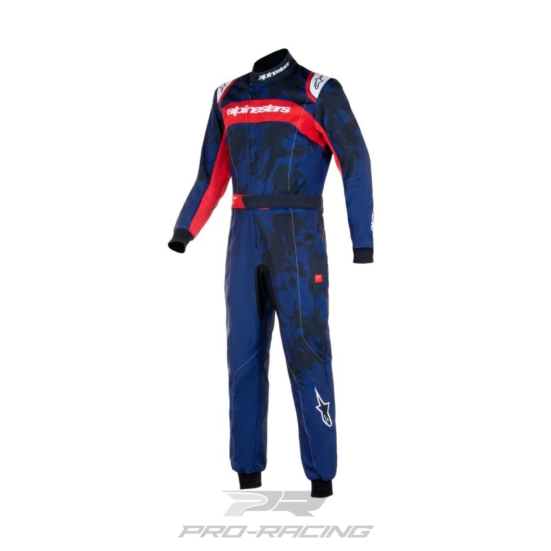 Alpinestars KMX-9 v2 S Graphic 5 DONKERBLAUW/ROOD