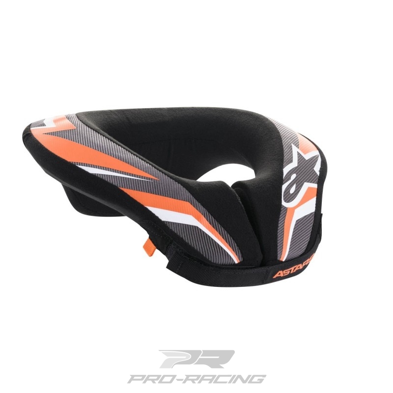 Alpinestars Sequence Youth nekband ZWART/ANTRACIET/ORANJE