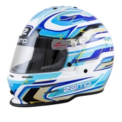 Zamp RZ-42Y CMR WIT/BLAUW