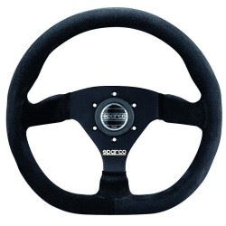 Sparco L360 suède ZWART/ZWART