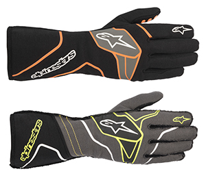 Alpinestars glove stitched inside and outside